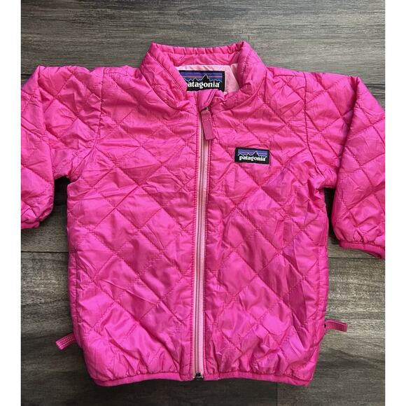 Patagonia Other - Patagonia Baby Nano Puff Jacket Puffer Pink Coat Quilted Toddler 3-6 Months